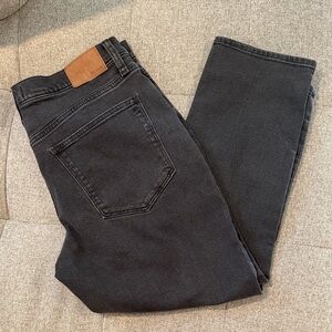 Madewell Women's Black Straight Leg Jeans